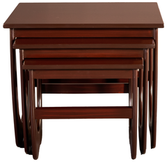 Wooden Nesting Table Set – Sleek Space-Saving Design for Modern Homes