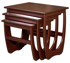 Wooden Nesting Table Set – Sleek Space-Saving Design for Modern Homes