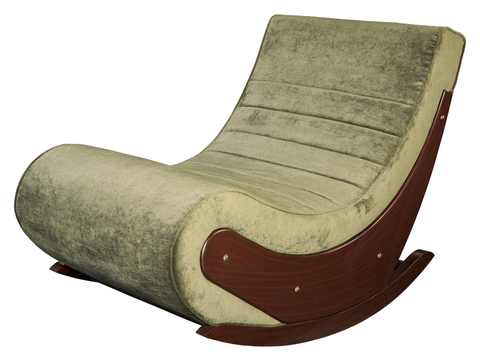 Upholstered Rocking Lounger