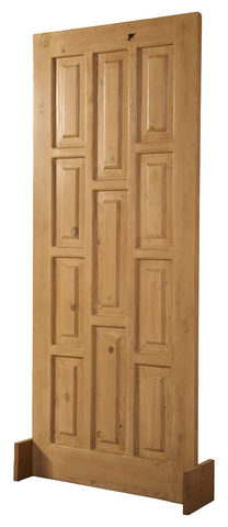 Classic 11-Panel Skin Door – Elegant Rectangular Design