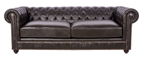 Chesterfield Leather Sofa - Silaj Furniture