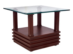 Glass - Top Square Table - Silaj Furniture