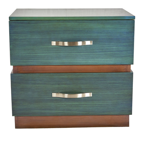 Modern Two - Tone Side Table - Silaj Furniture