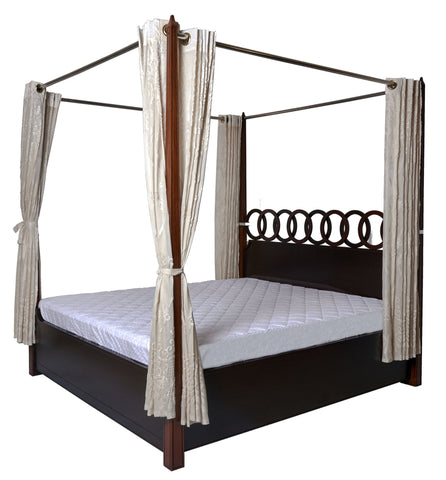 Ornate Canopy Bed - Silaj Furniture
