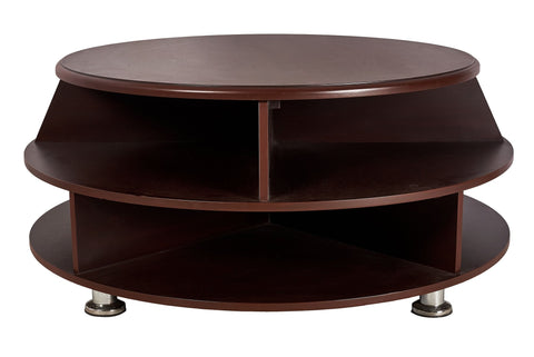 Round Storage Coffee Table - Silaj Furniture