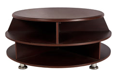 Round Storage Coffee Table - Silaj Furniture