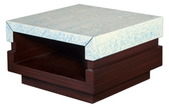 Two - Tone Glass - Top Coffee Table - Silaj Furniture