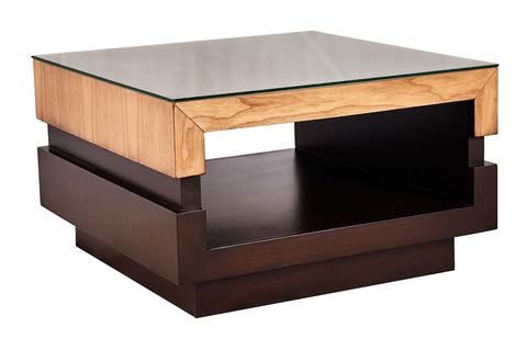 Two - Tone Glass - Top Coffee Table - Silaj Furniture
