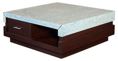 Two - Tone Glass - Top Coffee Table - Silaj Furniture