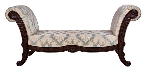 Vintage Scroll - Arm Bench - Silaj Furniture