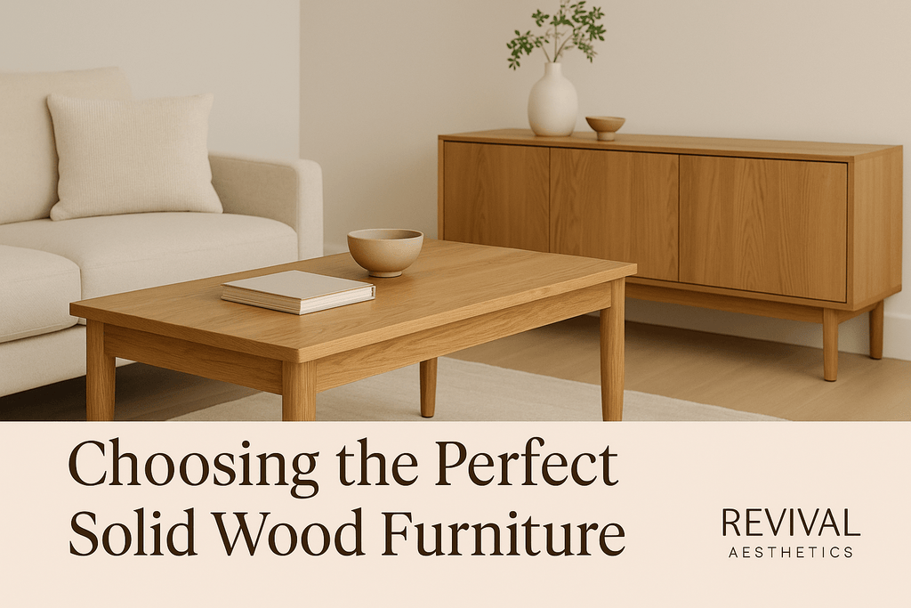 How to Choose the Perfect Solid Wood Furniture for Your Home