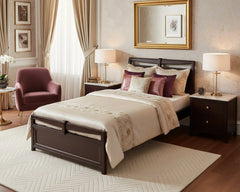 Contemporary Panel Bed