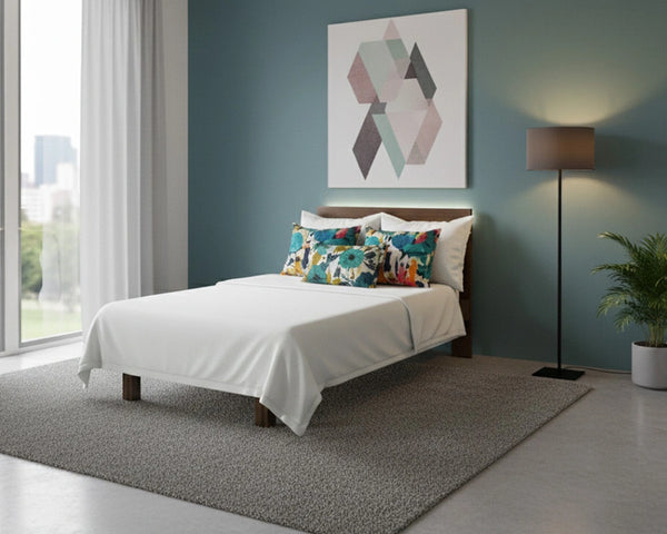 Minimalist Wooden Bed