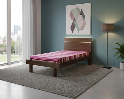 Minimalist Wooden Bed