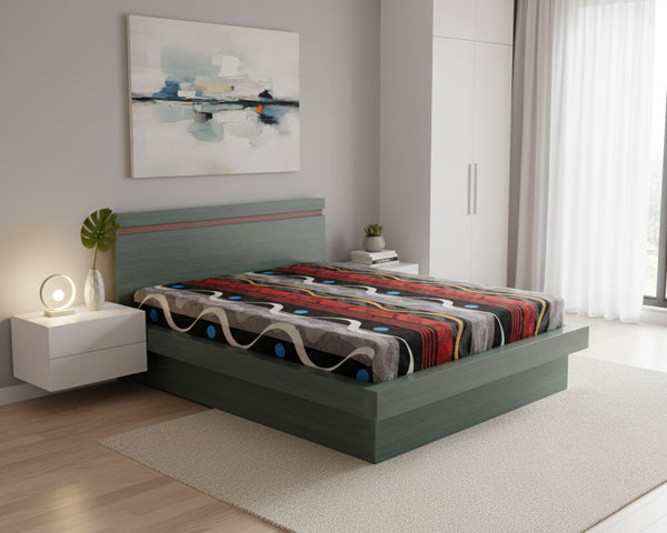 Floating Frame Bed