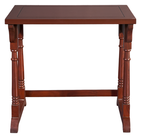 Classic Wooden Nesting Table Set – Traditional Elegance for Timeless Interiors