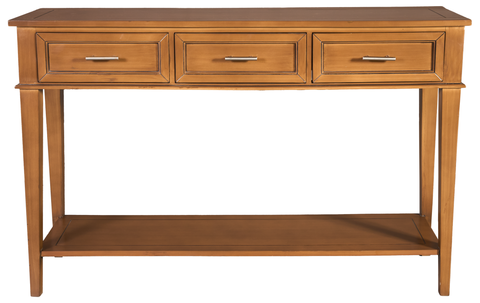 Premium 3-Drawer Console Table – Elevated Elegance & Storage