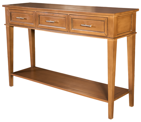 Premium 3-Drawer Console Table – Elevated Elegance & Storage