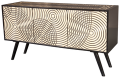 Modern Geometric Sideboard – Bold Design Meets Everyday Function