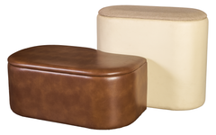 Modern Upholstered Ottoman Set