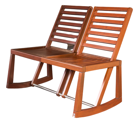 Wooden Rocking Setti