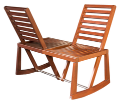 Wooden Rocking Setti