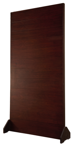 Minimalist dark-toned interior door with clean horizontal panel lines and smooth surface