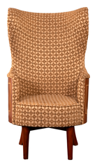 Velvet Wingback Chair – Classic Luxury, Modern Comfort