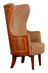 Velvet Wingback Chair – Classic Luxury, Modern Comfort
