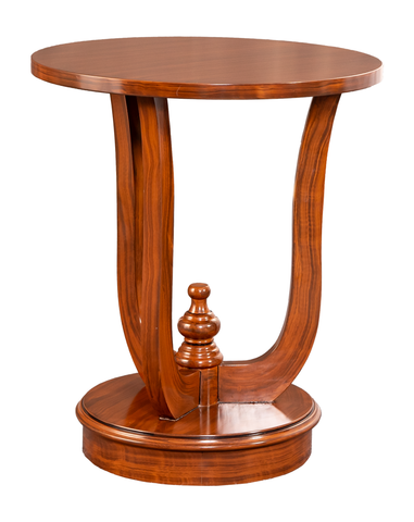 Classic Three-Leg Pedestal End Table