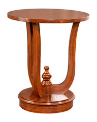 Classic Three-Leg Pedestal End Table
