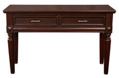 Traditional Two-Drawer Console Table