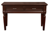 Traditional Two-Drawer Console Table