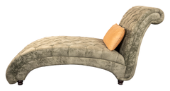 Tufted Curve Chaise