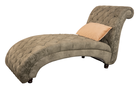 Tufted Curve Chaise