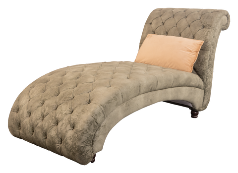 Tufted Curve Chaise