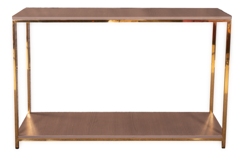 Modern Two-Tier Console Table