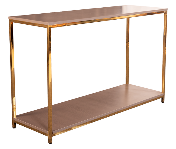 Modern Two-Tier Console Table