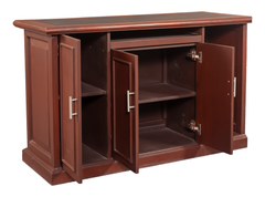 Classic L-Shaped Executive Desk with Storage