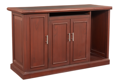Classic L-Shaped Executive Desk with Storage
