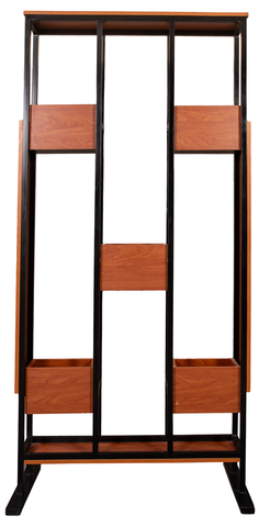 Modern Industrial Shelving Unit & Planter