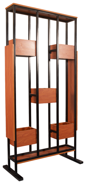 Modern Industrial Shelving Unit & Planter