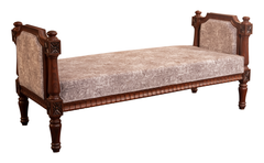 Vintage Carved Bench