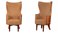 Velvet Wingback Chair – Classic Luxury, Modern Comfort