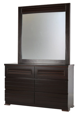 Contour Mirror Dresser - Silaj Furniture