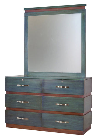 Edge Mirror Dresser - Silaj Furniture