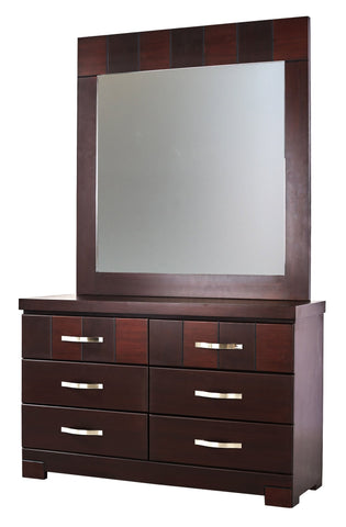 Metro Mirror Dresser - Silaj Furniture