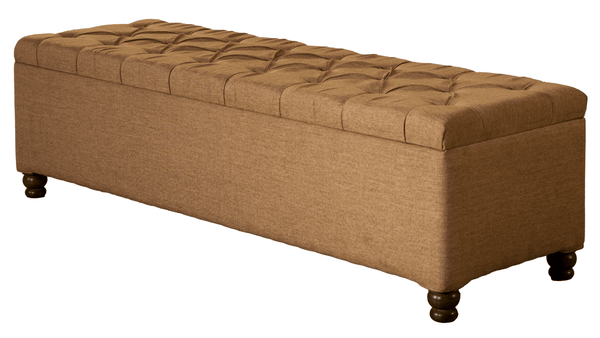 Tufted Upholstered Ottoman Bench – Classic Elegance Meets Everyday Utility